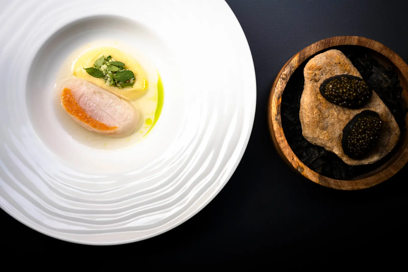 Menu Carte Blanche PRESTIGE en 7 étapes