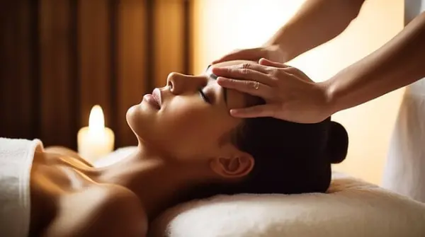 Massage visage facialiste — visuel 1