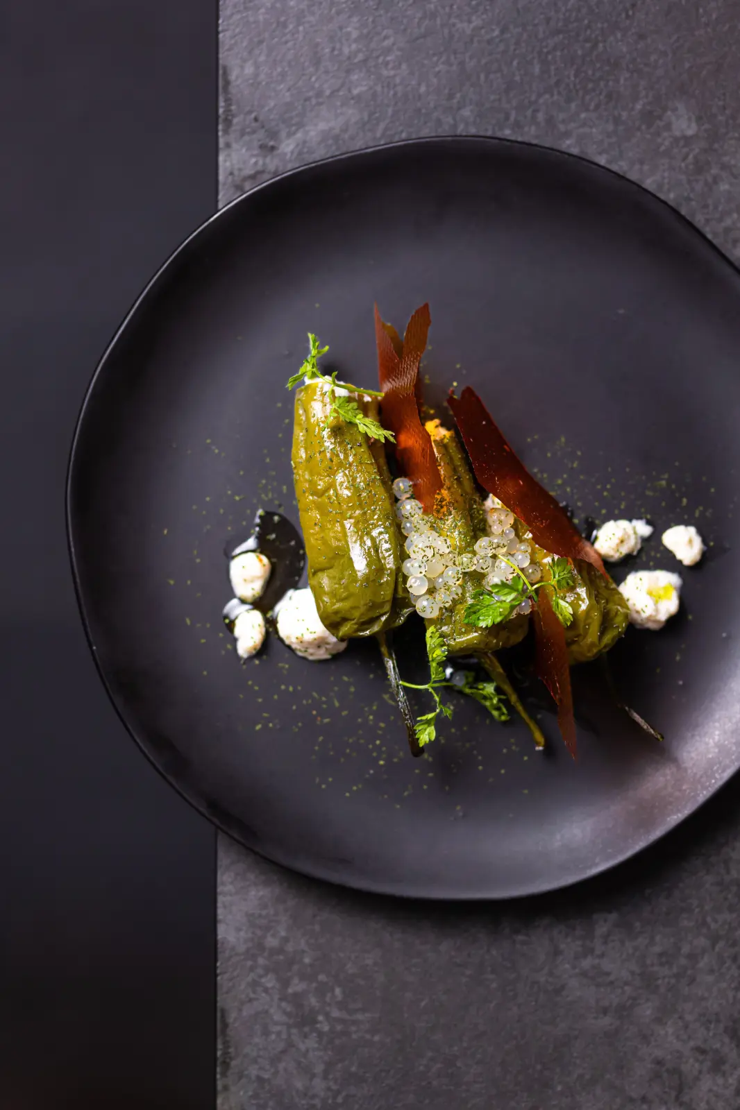 1 menu dejeuner en 3 services