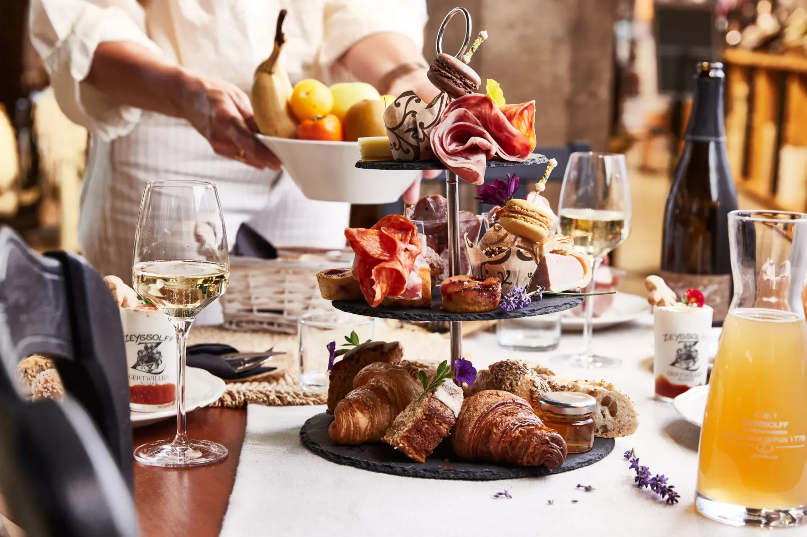 Brunch Alsacien avec visite de cave Immersive