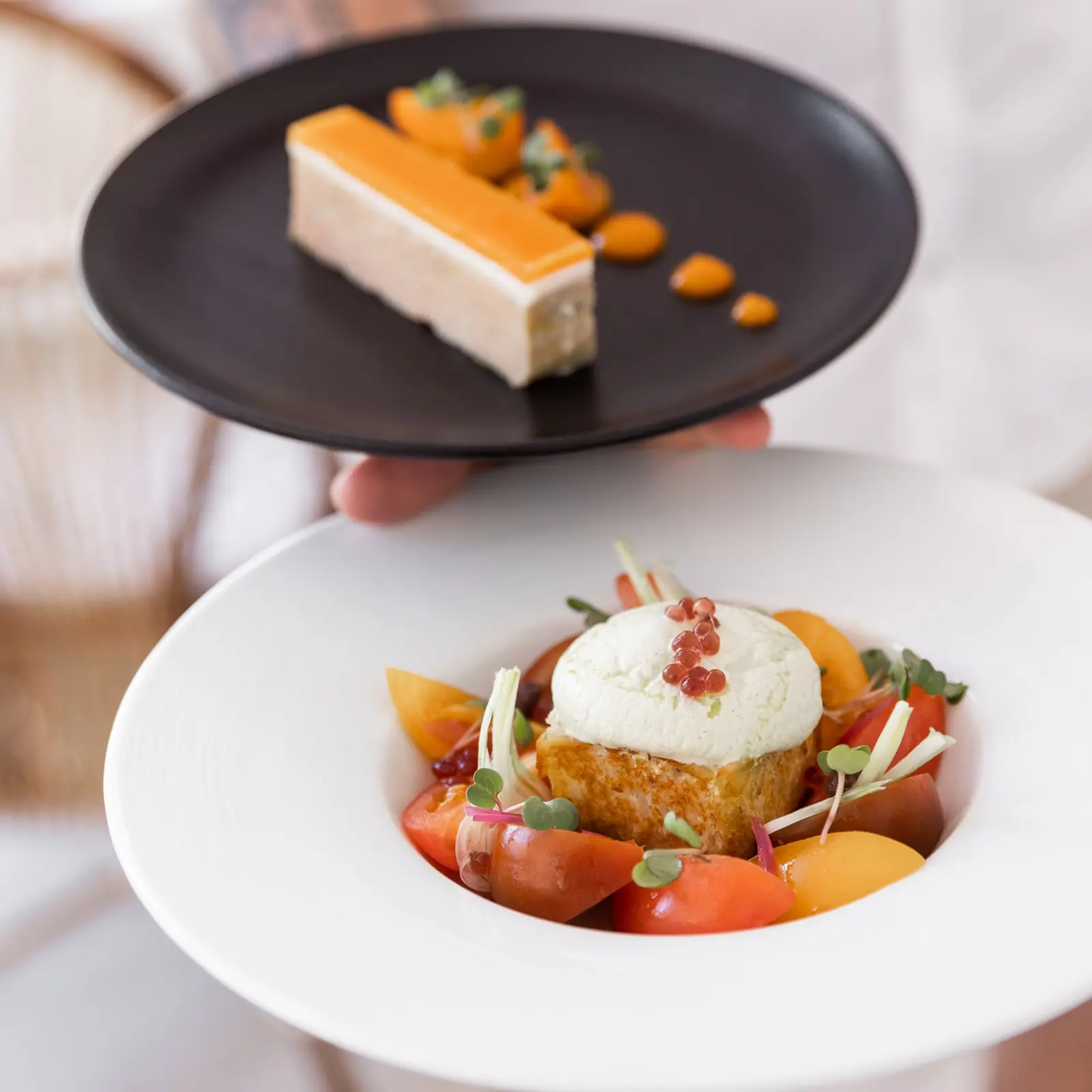 Un dîner à la Villa