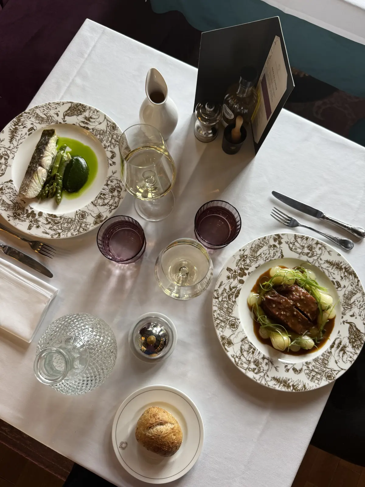 Dîner à la Table du Marquis en 3 temps