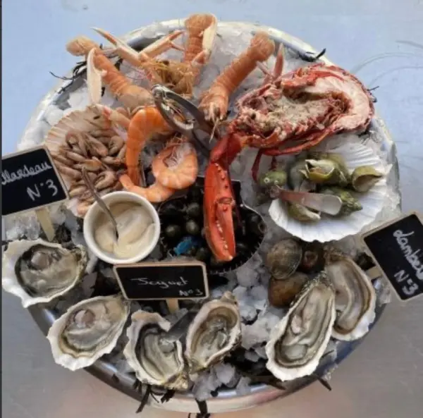 Plateau de fruits de mer : LE ROYAL ANDRÉ — visuel 1