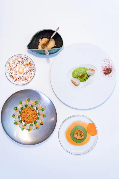 Menu « Signature AM » au dîner et notre sélection de vins au verre — visuel 1