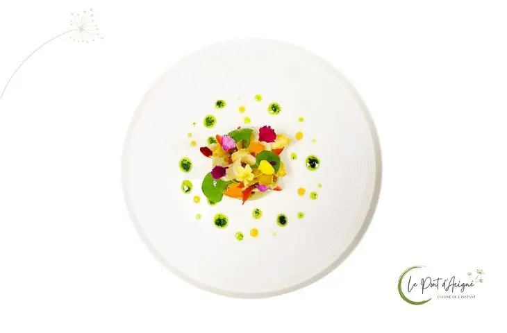 2 menus dégustation et un tablier du chef
