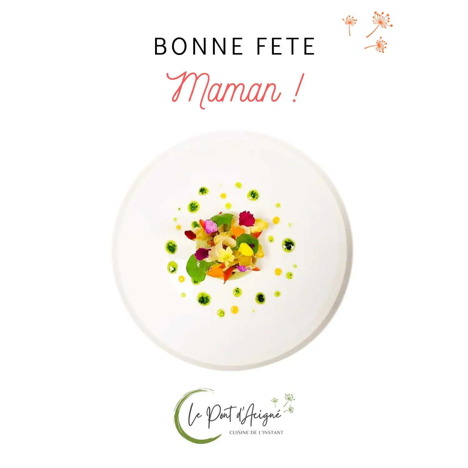 2 menus dégustation et un tablier du chef