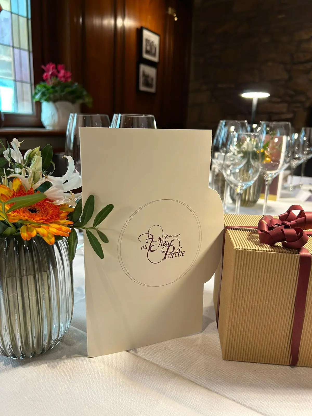 Menu 'Vieux Porche'