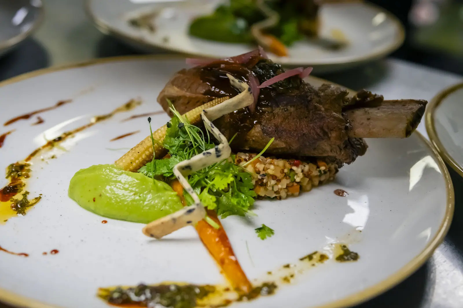 Repas gourmand