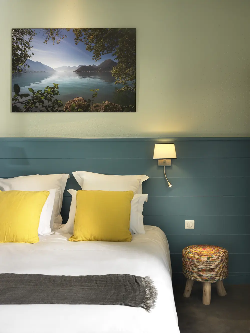 Une nuit en chambre Supérieure Verte pour découvrir le Beau site