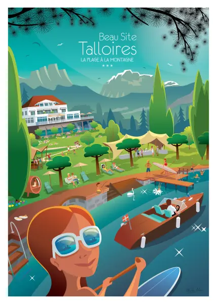Affiche du beau site talloires — visuel 1