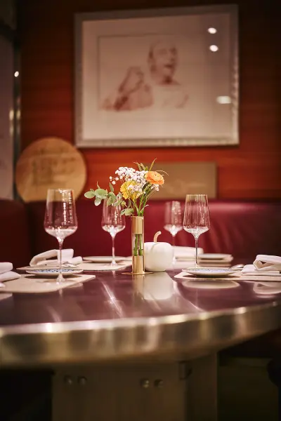 Table du chef & Menu Dégustation -La Côte d'Or 2* Michelin — visuel 3