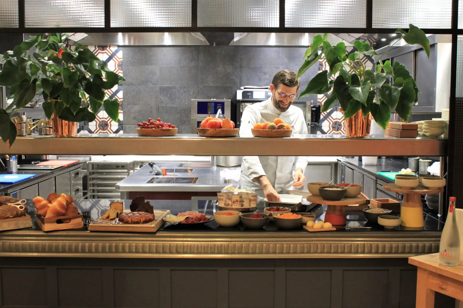 Petit déjeuner buffet