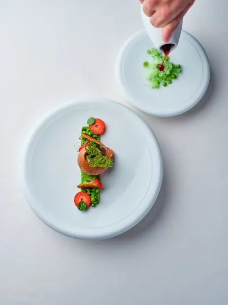 Menu Dégustation -La Côte d'Or 2* Michelin — visuel 2