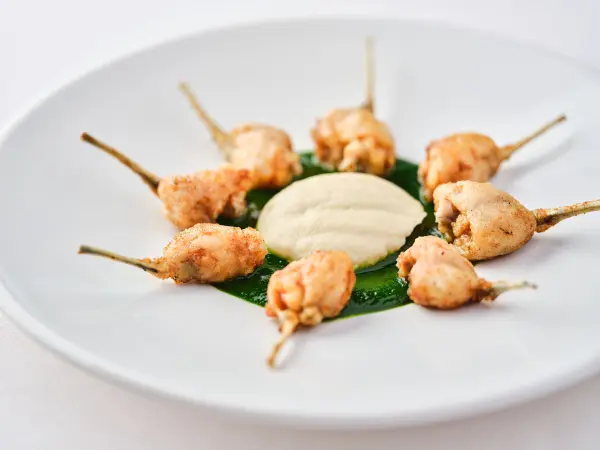 Menu Dégustation -La Côte d'Or 2* Michelin — visuel 3