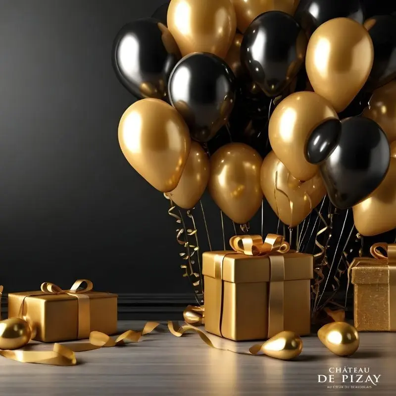 Coffret Château "Joyeux Anniversaire"