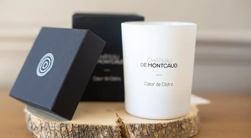 Bougie «Coeur de Cèdre»