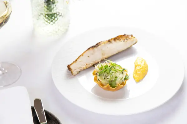 Déjeuner menu de saison au restaurant Le Cénacle — visuel 1