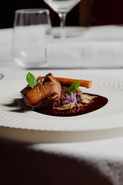 Menu dégustation - Diner au restaurant La Barbacane — visuel 3