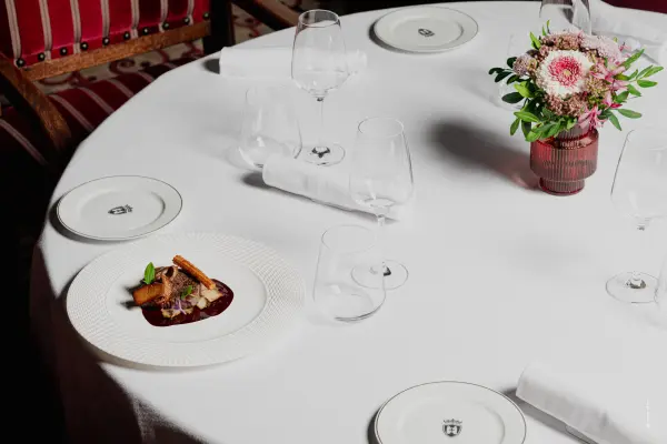 Menu dégustation hors boissons - DINER au restaurant La Barbacane — visuel 2