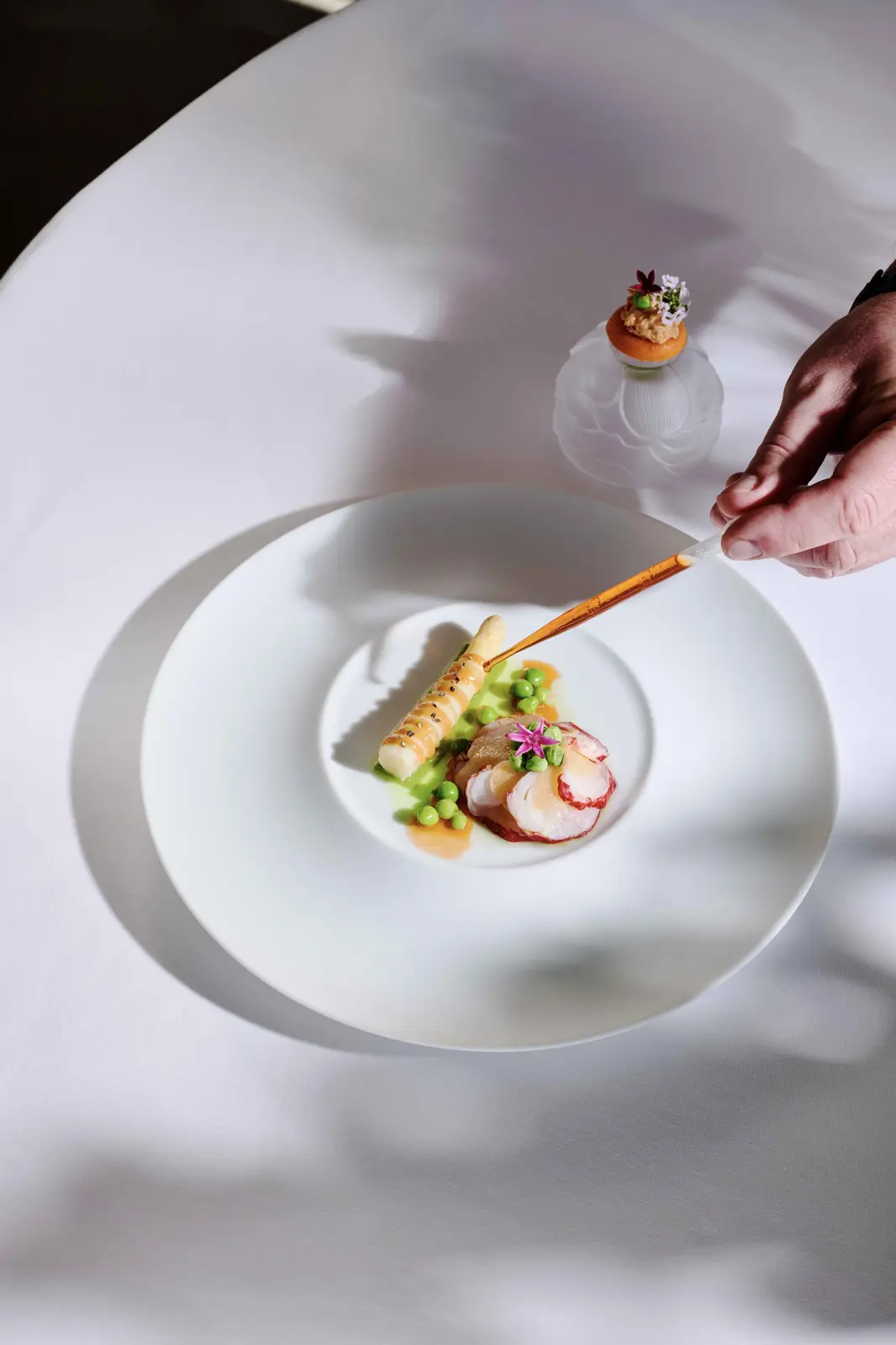 Menu gastronomique RENE LALIQUE en 8 plats