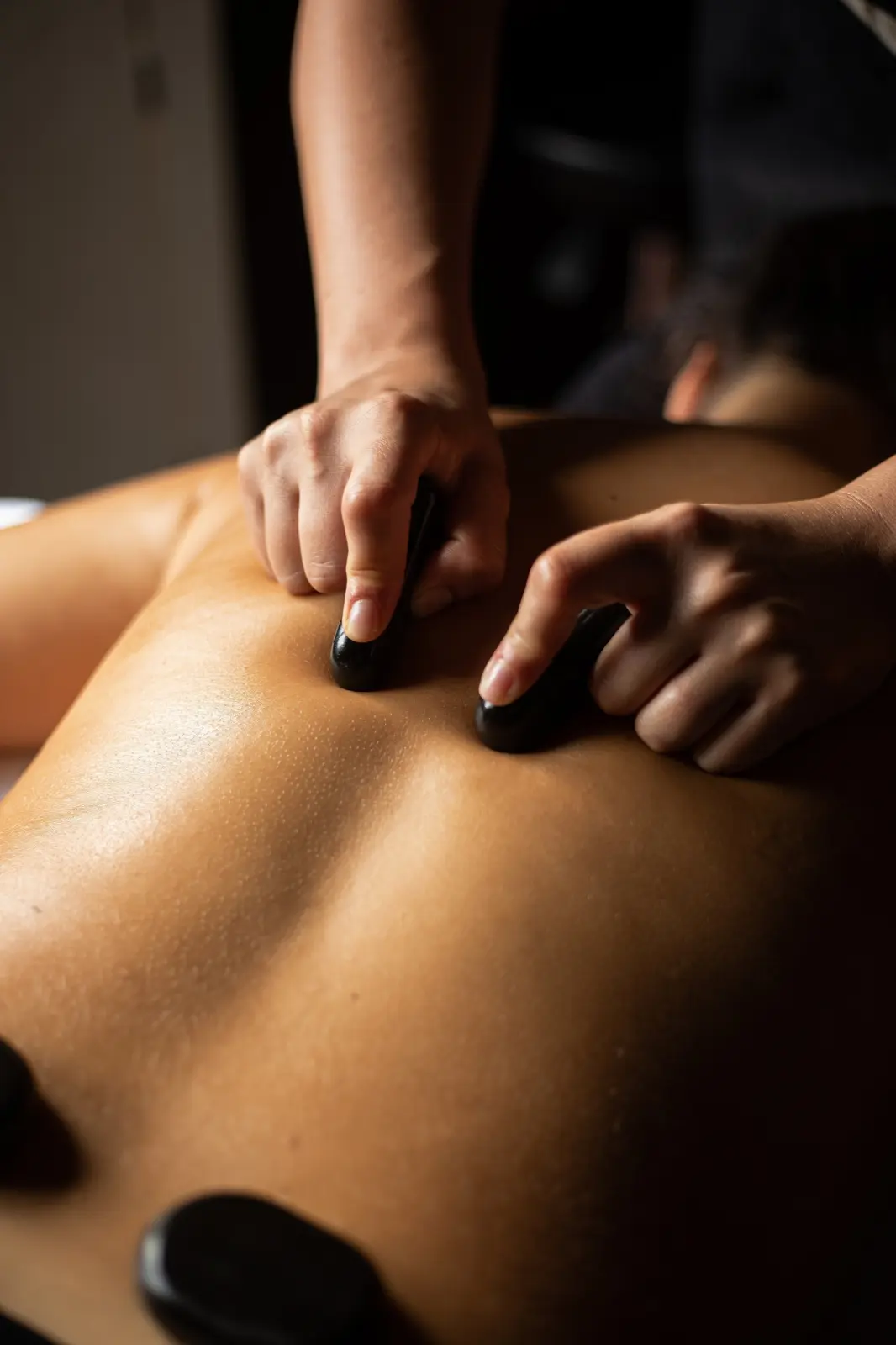 Massage 1h30 Pierres Chaudes