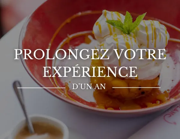 Prolongez votre bon cadeau d'un an à l'Embarcadère ! — visuel 1