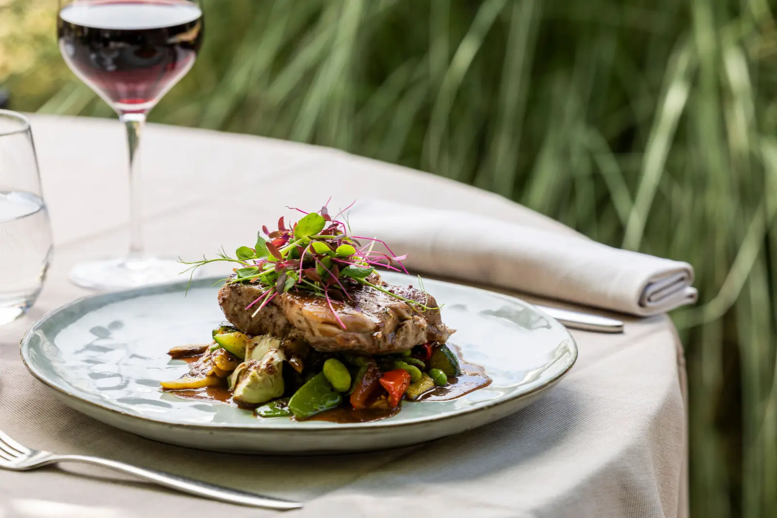 Déjeuner en 3 plats à La Table d'Uriage