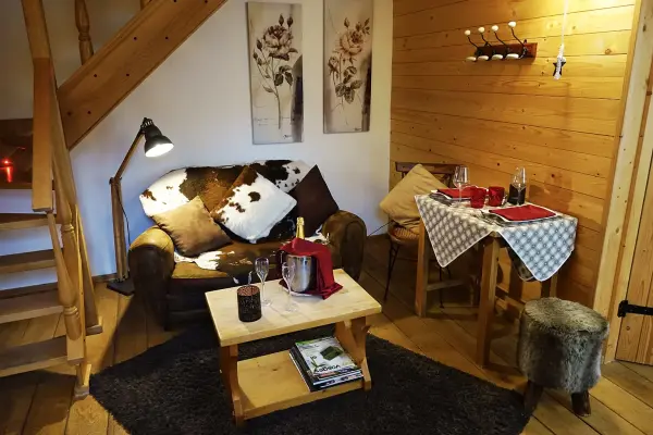Week-end en Amoureux en Suite Caprice, Chalet Cabane ou Romantique 2 nuits — visuel 2
