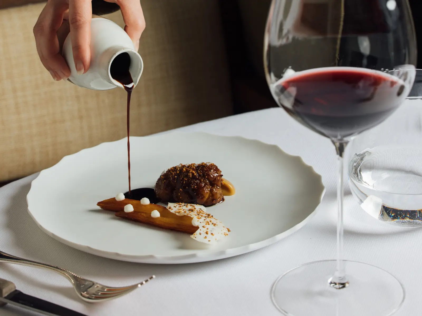 Menu en 4 étapes - Le Clos de la Tour