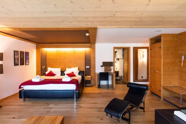 Forfait Fantaisie, Loft fantaisie avec jacuzzi et repas gastronomique — visuel 1
