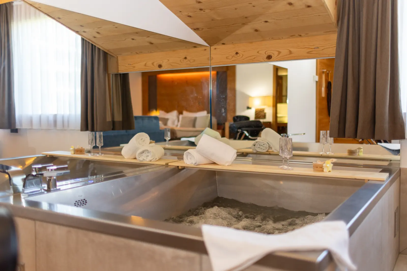 Séjour en Loft avec jacuzzi