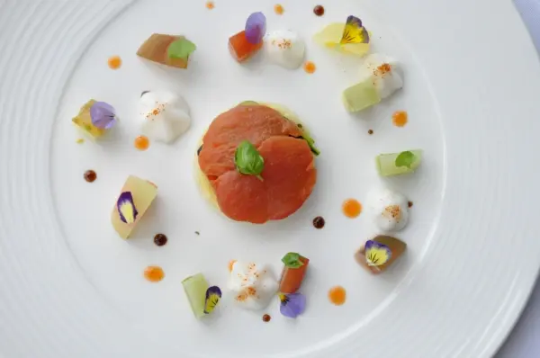 Repas au restaurant gastronomique "4 Saisons" — visuel 3