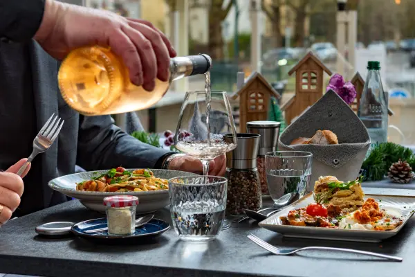 Menu Vins et Saveurs Avec Boissons — visuel 1