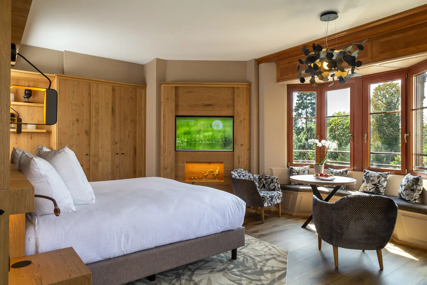 Chambre et petit déjeuner en "Suite Spa Prestige"