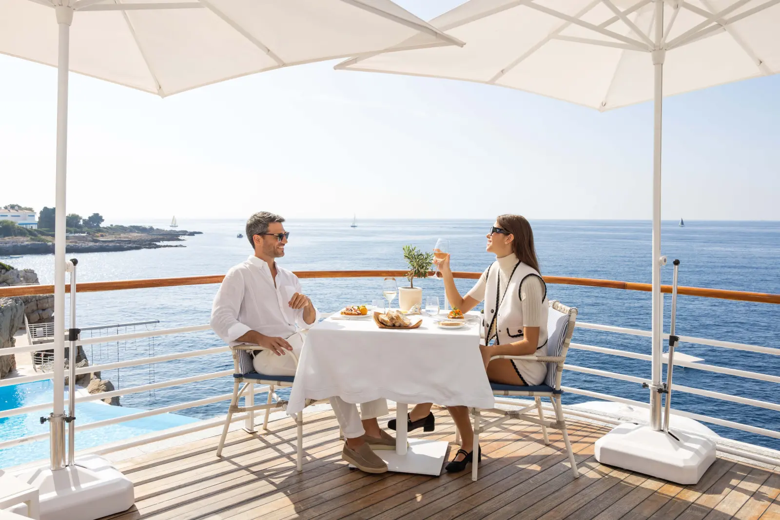 Déjeuner buffet avec accords mets & vins au Restaurant Eden-Roc