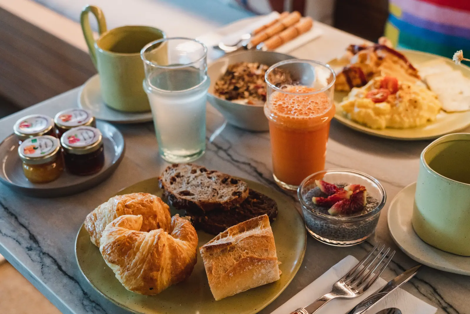 Petits déjeuners buffet