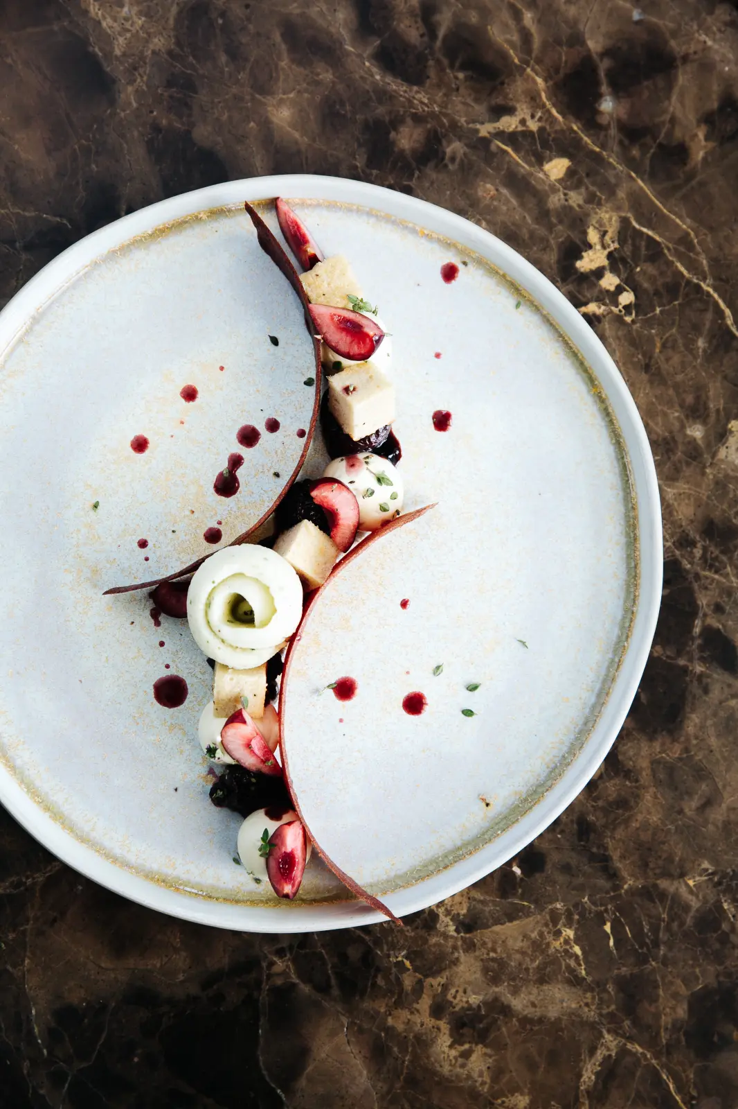 Menu Lyona Faber - 6 plats