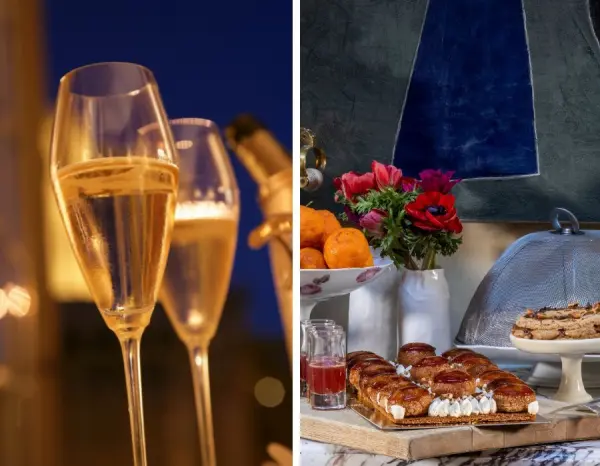 Goûter champagne à La Mirande — visuel 1
