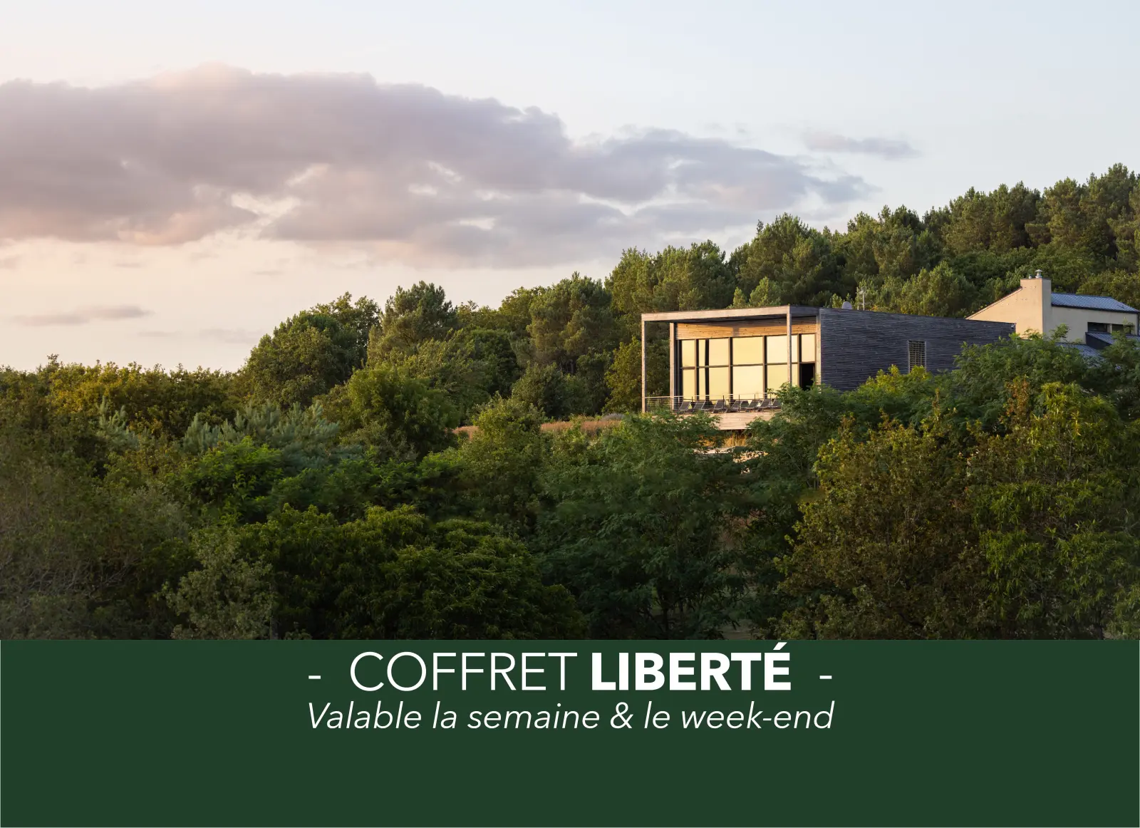 SÉJOUR LIBERTÉ - DÉCOUVERTE (Nuit + Petit-Déjeuner + Diner + Soin)
