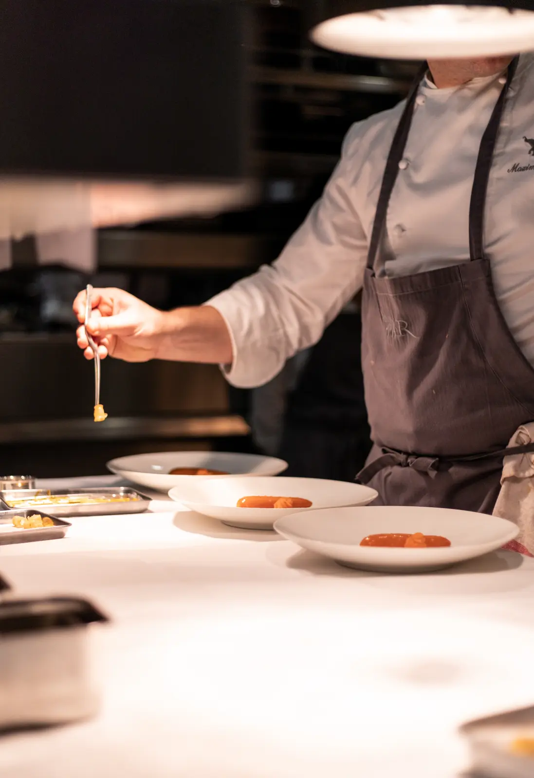 Dîner étoilé en 9 services au Gabriel