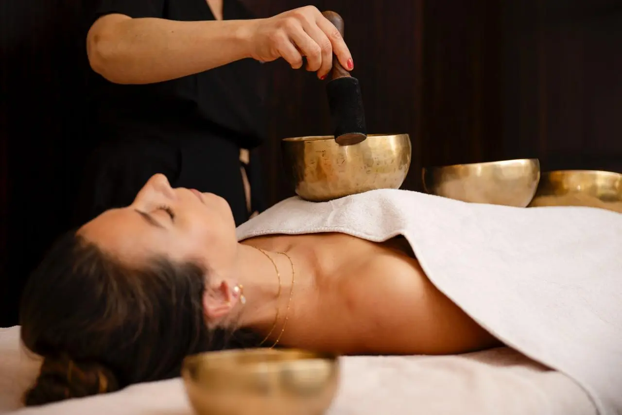 Massage aux bols chantants (1h15)