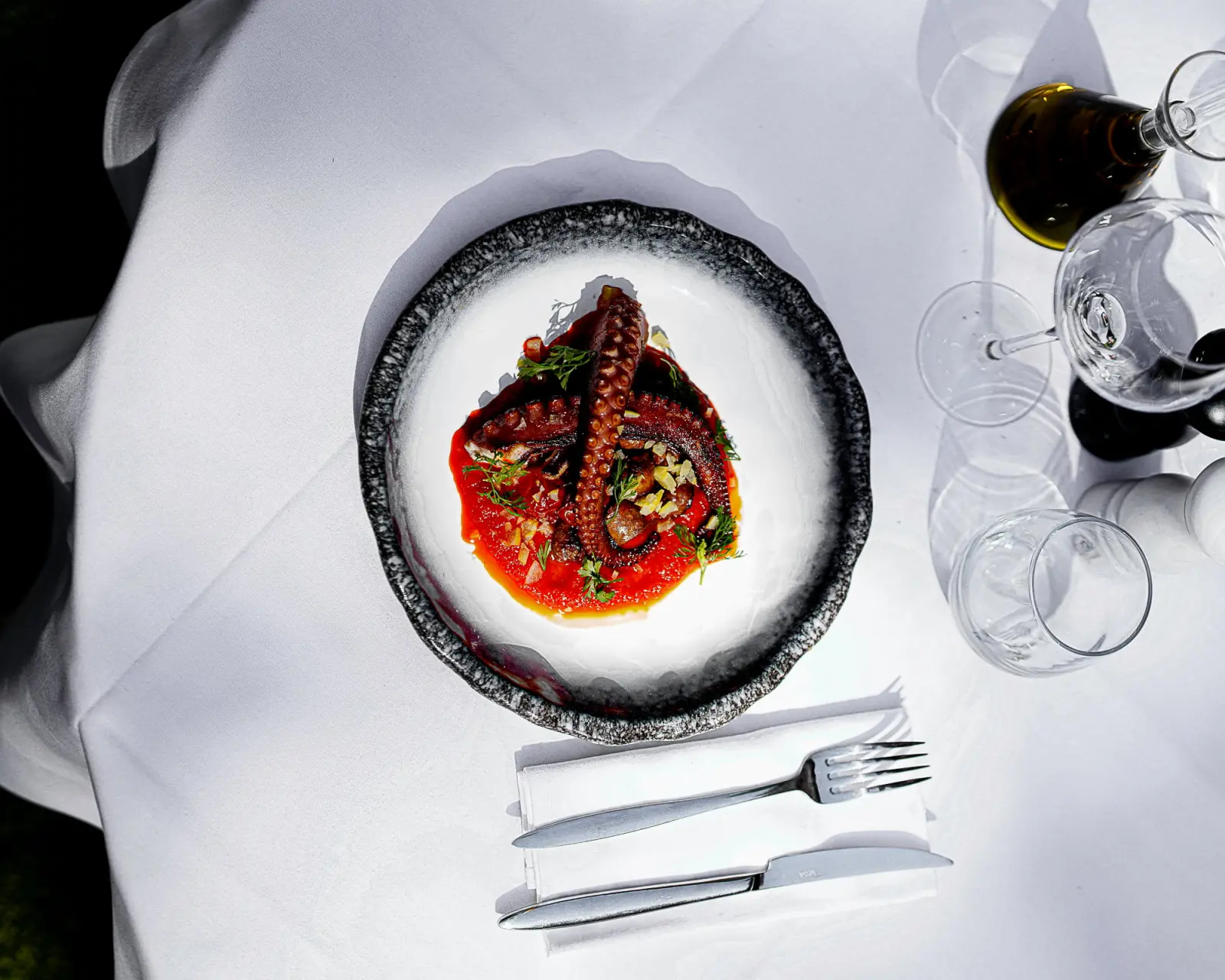Un dîner aux chandelles pour deux