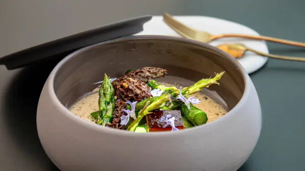 Menu saison "vegetal" en accord mets et vins — visuel 3