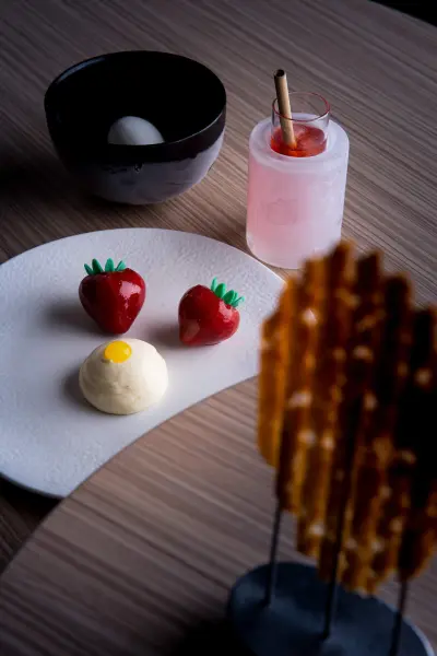 Coffret "menu en 5 plats" avec accord mets & vins — visuel 1