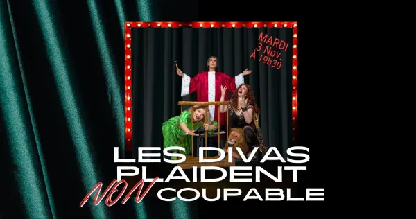 Automne Musical : Dîner- Spectacle 'Les divas plaident non coupables' — visuel 1