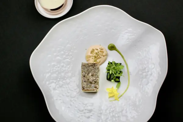 Menu Dégustation avec 5 accord mets & vins — visuel 3