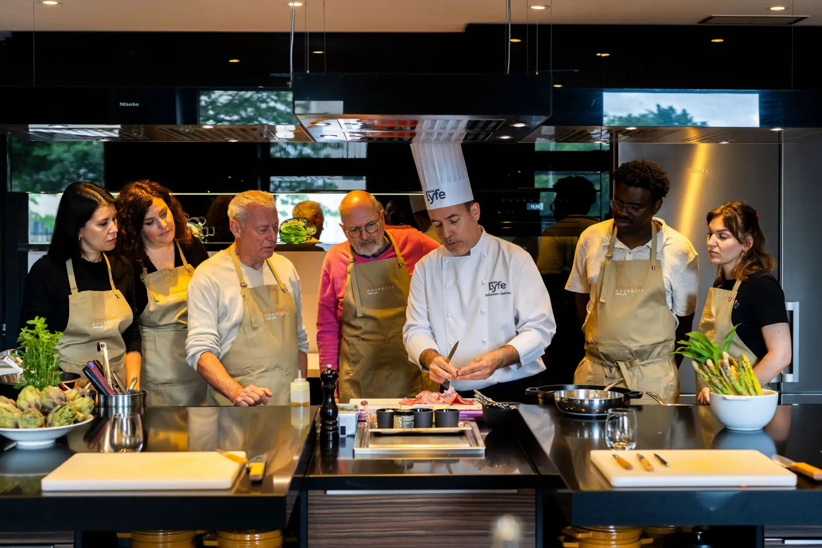 Cours de cuisine ou de pâtisserie - Produits d'exception (demi-journée)