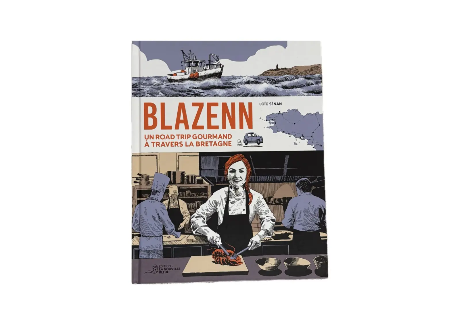 Livre dédicacé - Blazenn : "Un road trip gourmand à travers la Bretagne"
