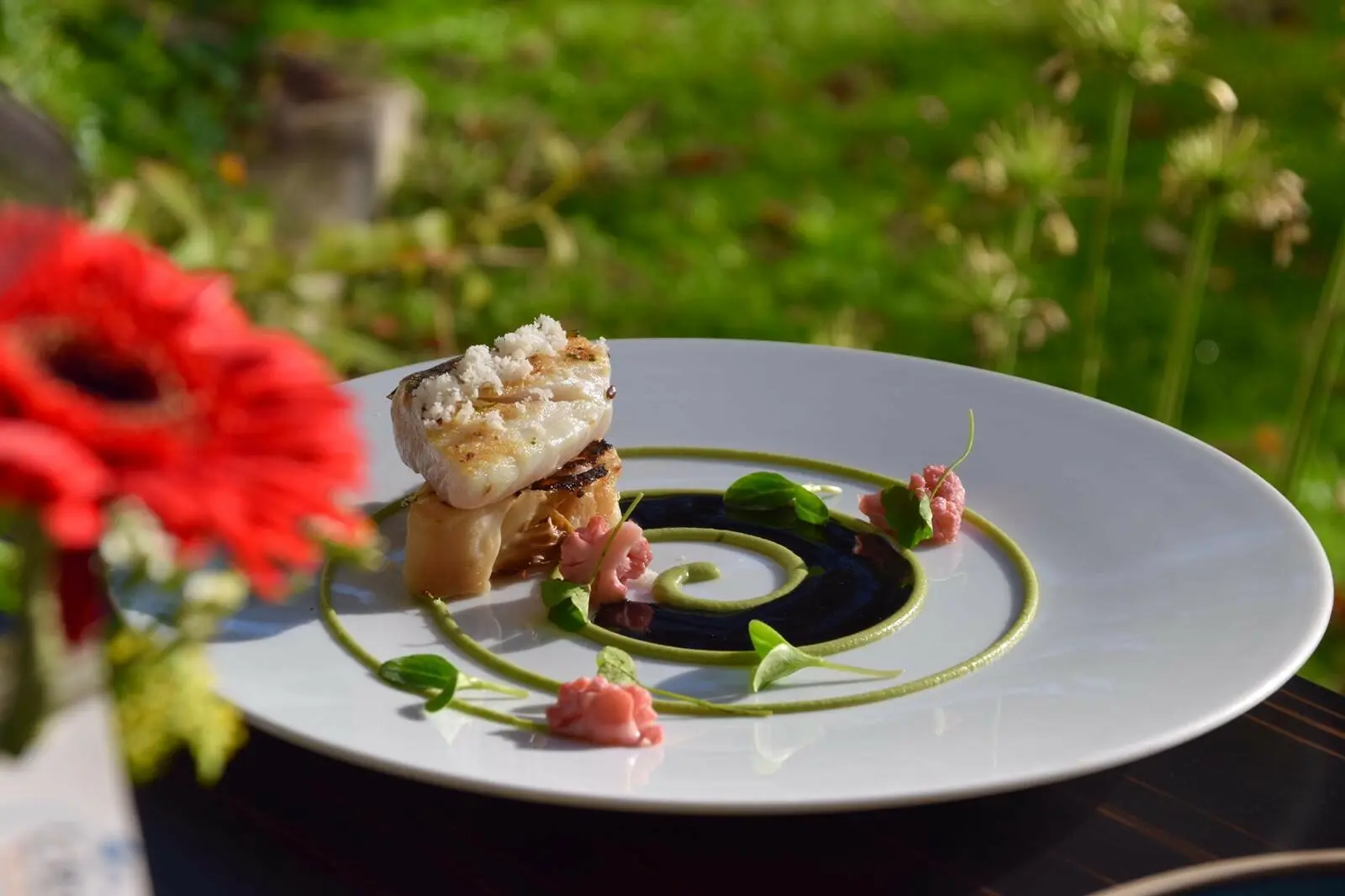 Menu gastronomique de La Ribaudière