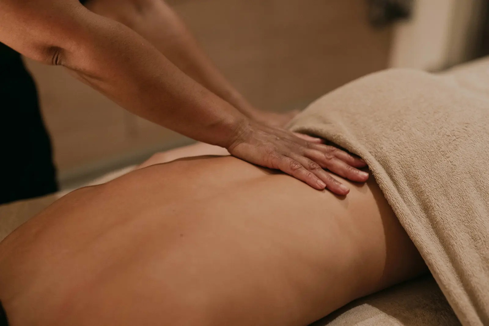 Massage du dos et des jambes